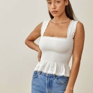 Reformation Oakleigh Top